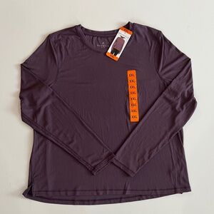 Danskin Women Purple long sleeve Size XXL NWT